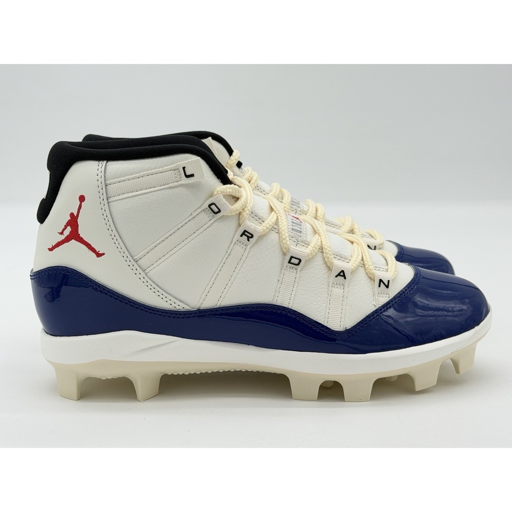 Size 9.5 - Nike Air Jordan 11 Retro MCS Rare Air Baseball HM7326-100 No Box Lid